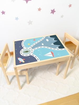 Bilbana äventyr - IKEA Lätt barnbord