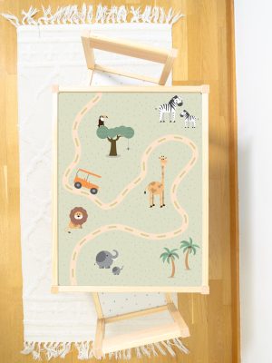 Bilbana safari - IKEA Lätt barnbord