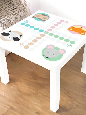 Fia med knuff spel som passar IKEA Lack sidobord